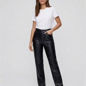 Wilfred Melina Vegan Leather Pant - Black - Size 00